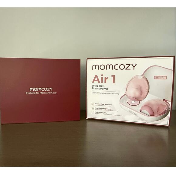 Momcozy Air 1 Ultra-Slim Breast Pump Discreet All-Day Wear NEW Open Box - Picture 4 of 13